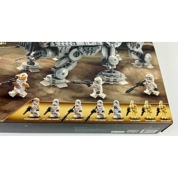 LEGO Star Wars AT-TE Walker 75337 Commander Cody 212th Clone Trooper Damaged Box - Picture 6 of 7